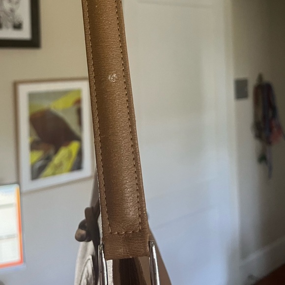 Vintage Leather Longchamp Shoulder Bag - Picture 11 of 11